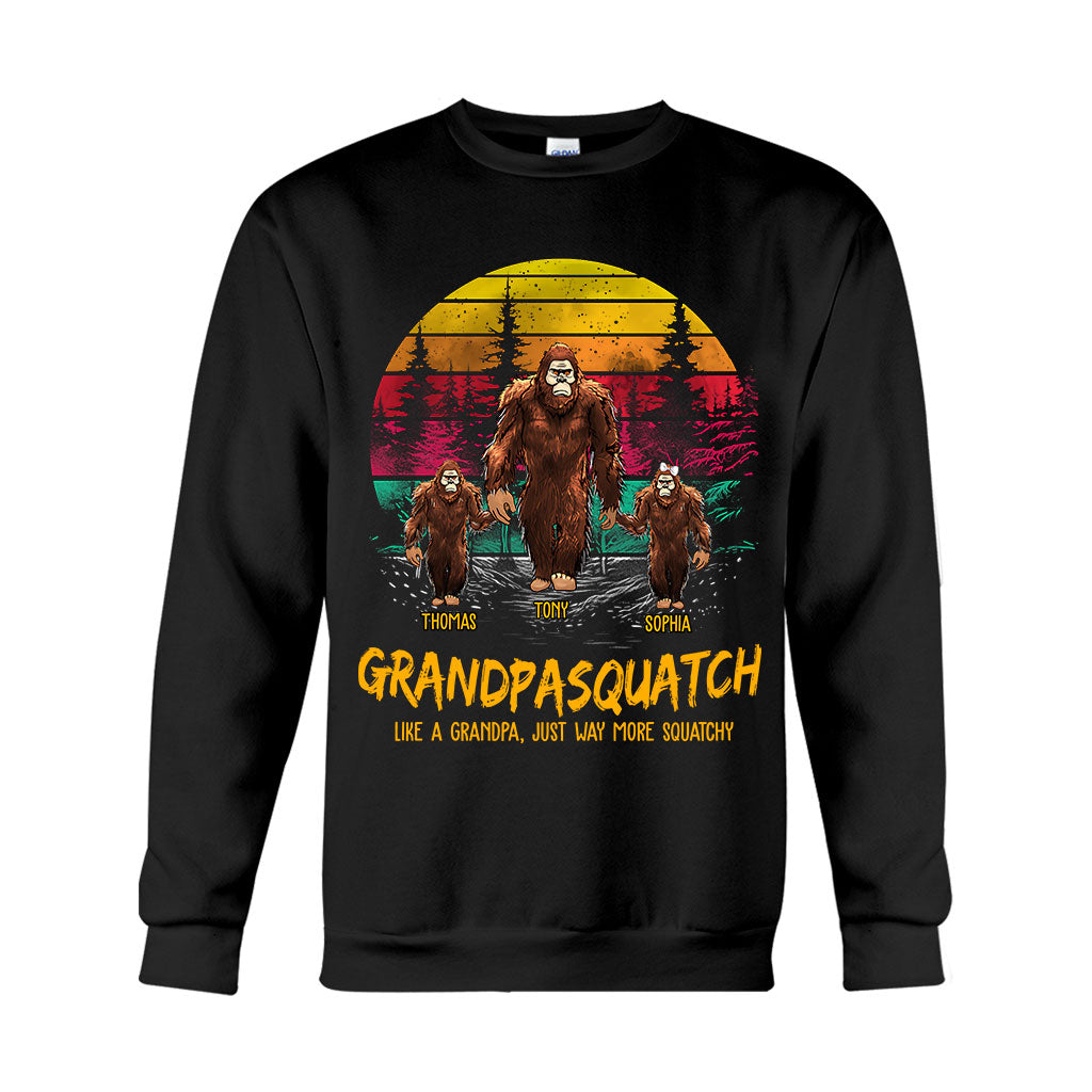 Papasquatch - T-shirt et sweat à capuche personnalisés pour papa