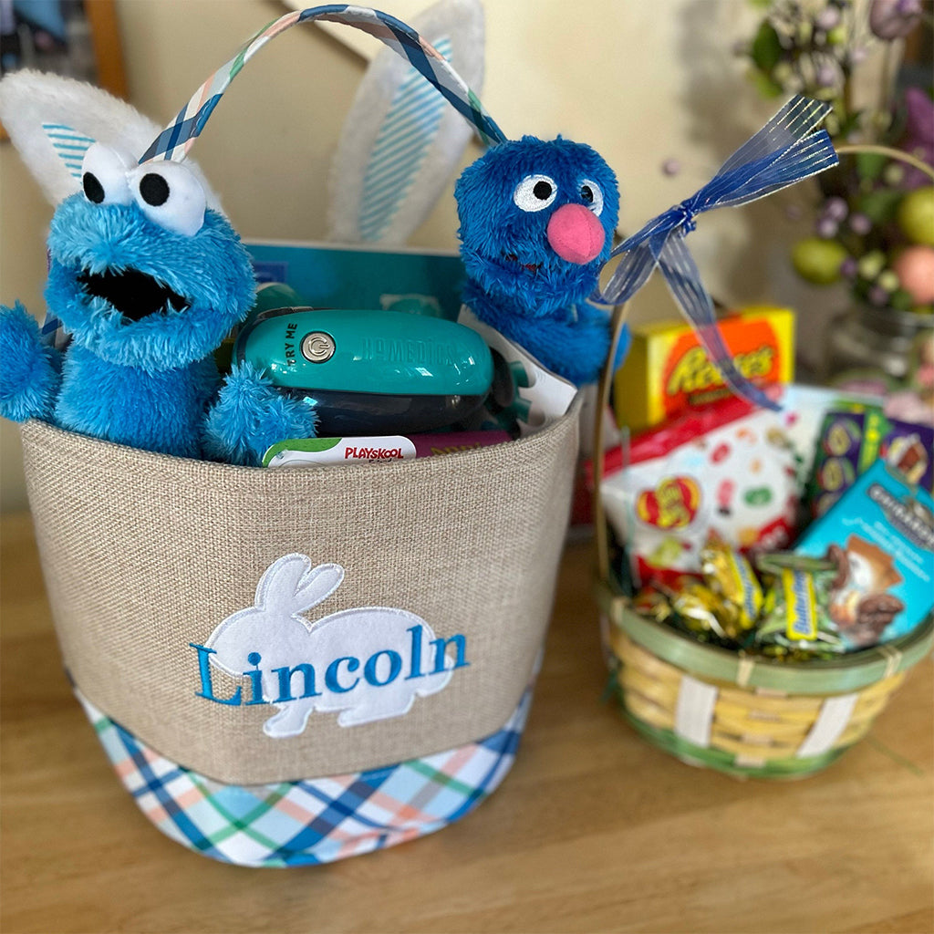 Seau de Pâques personnalisé avec nom - Seau de Pâques personnalisé pour le jour de Pâques