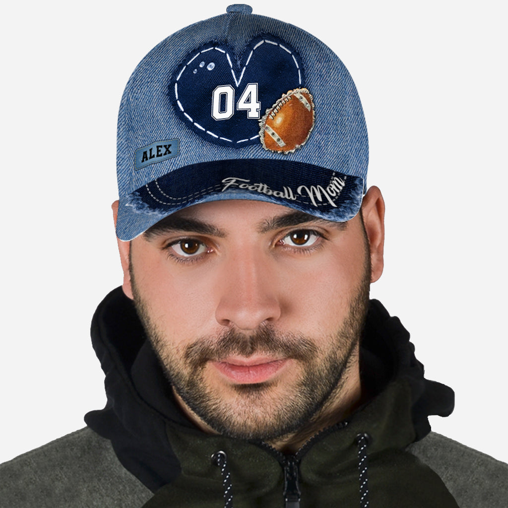 Maman de footballeur - Casquette de football classique personnalisée