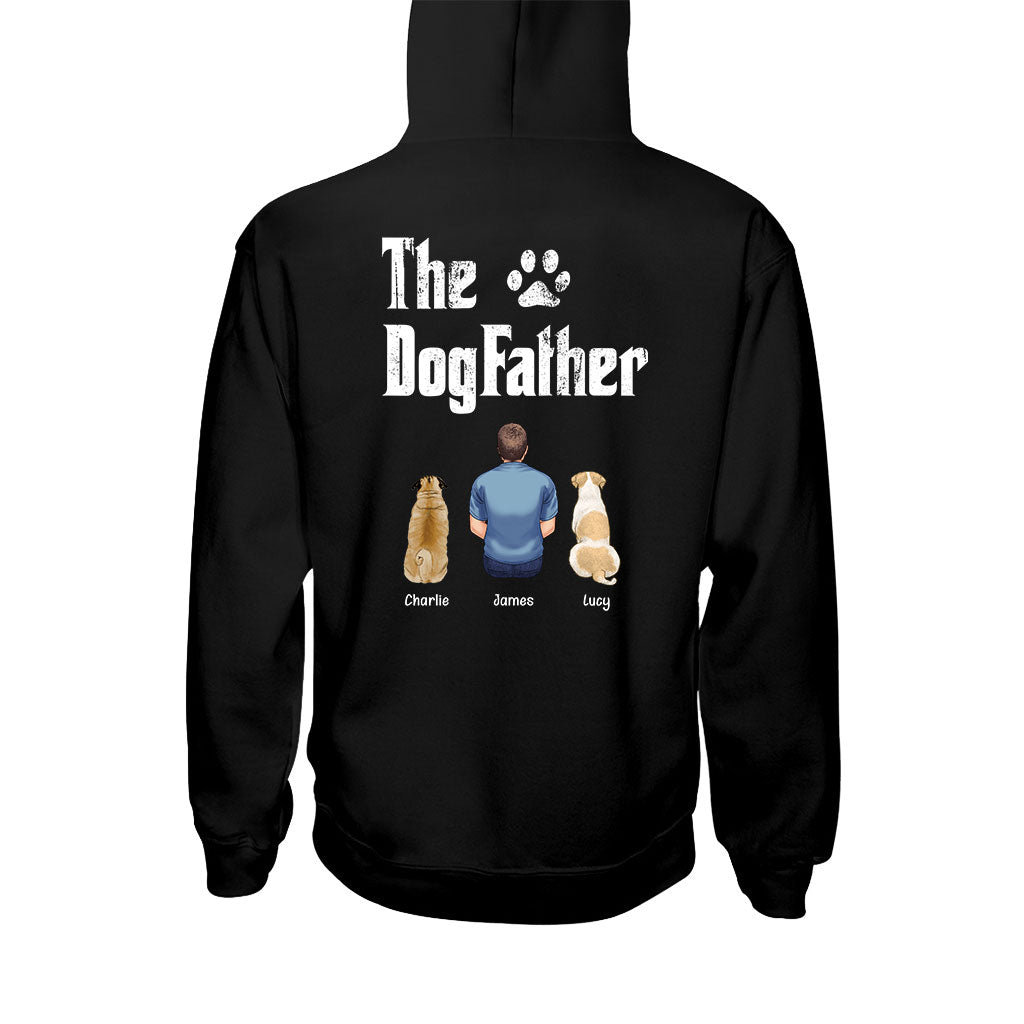 Le papa chien/chat - T-shirt et sweat à capuche personnalisés pour papa