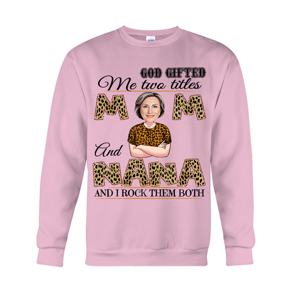 Maman et grand-mère - T-shirt et sweat à capuche personnalisés pour maman