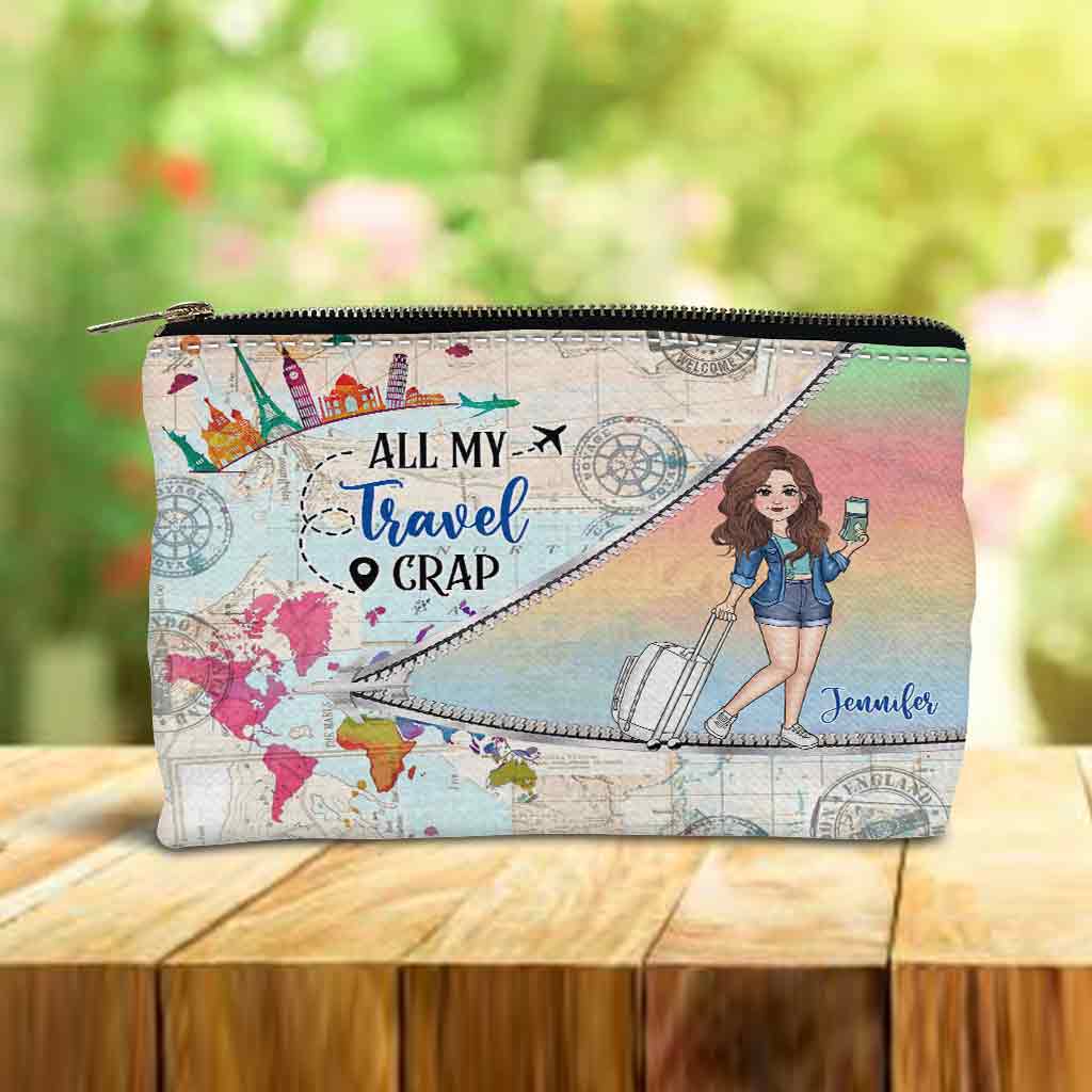 All My Travel Crap - Personalized Travelling Pouch