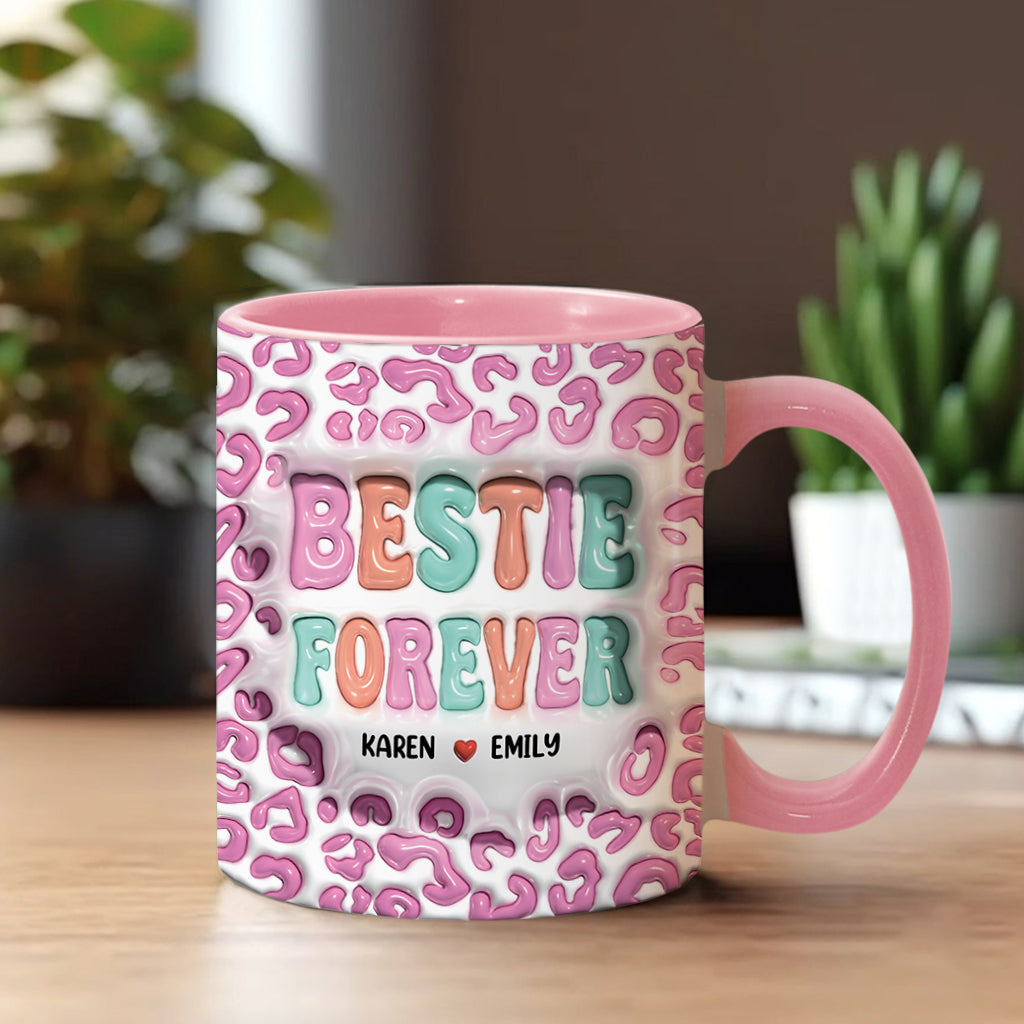 Meilleure amie pour toujours - Mug personnalisé « Meilleure amie pour toujours »