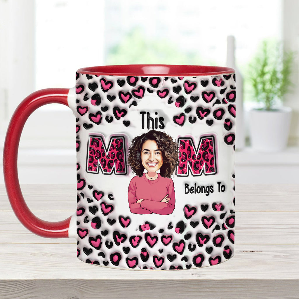 Cette maman appartient à - Mug personnalisé pour maman