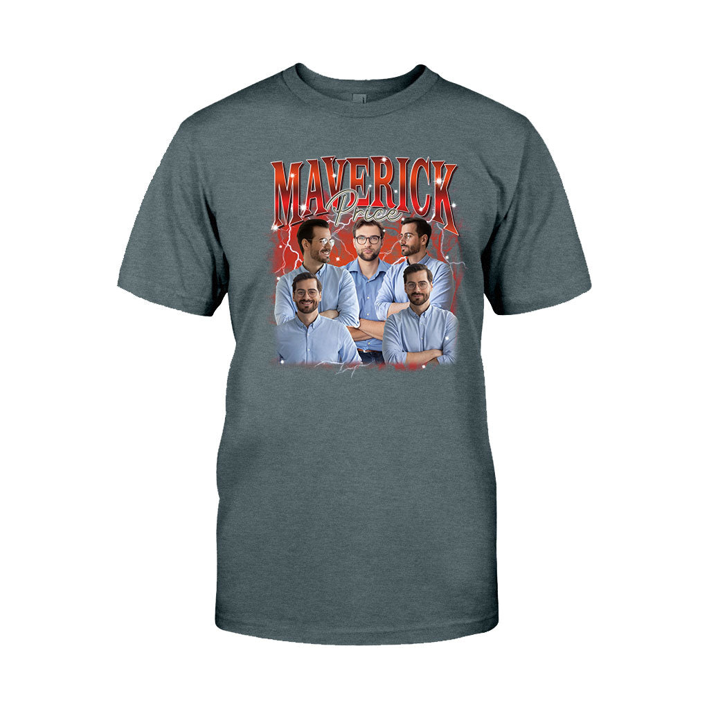 Custom Text And Photos - gift for anyone - Personalized T-shirt And Hoodie