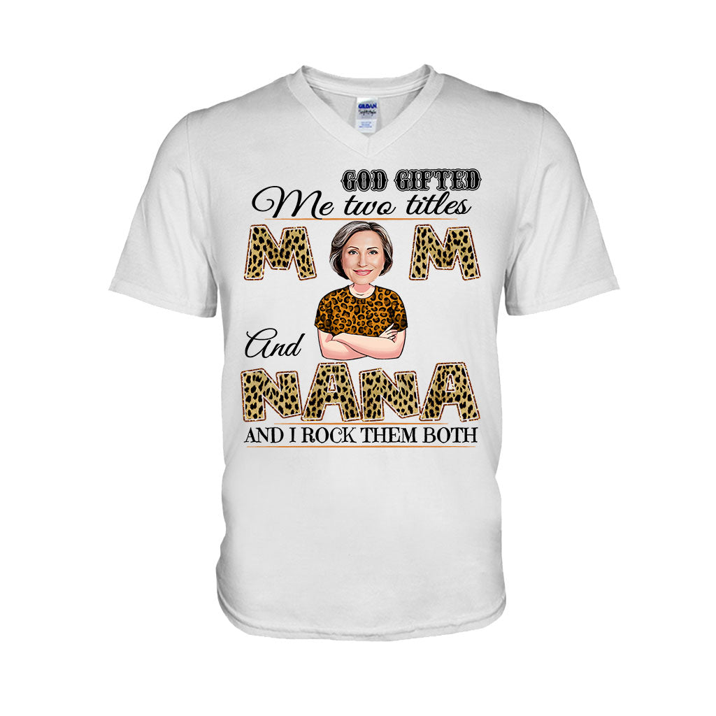Maman et grand-mère - T-shirt et sweat à capuche personnalisés pour maman