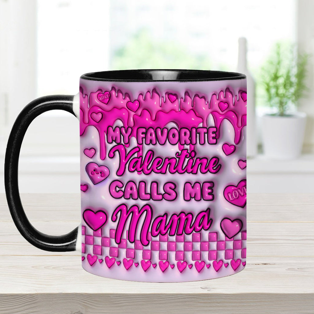 Mon Valentin m'appelle Maman - Mug personnalisé pour maman