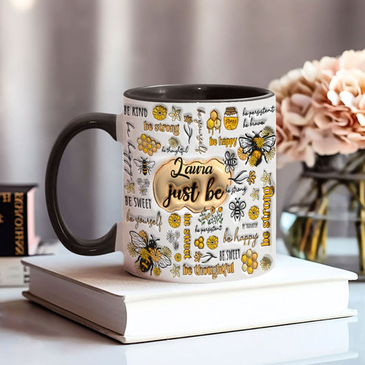 Juste être heureux - Mug personnalisé