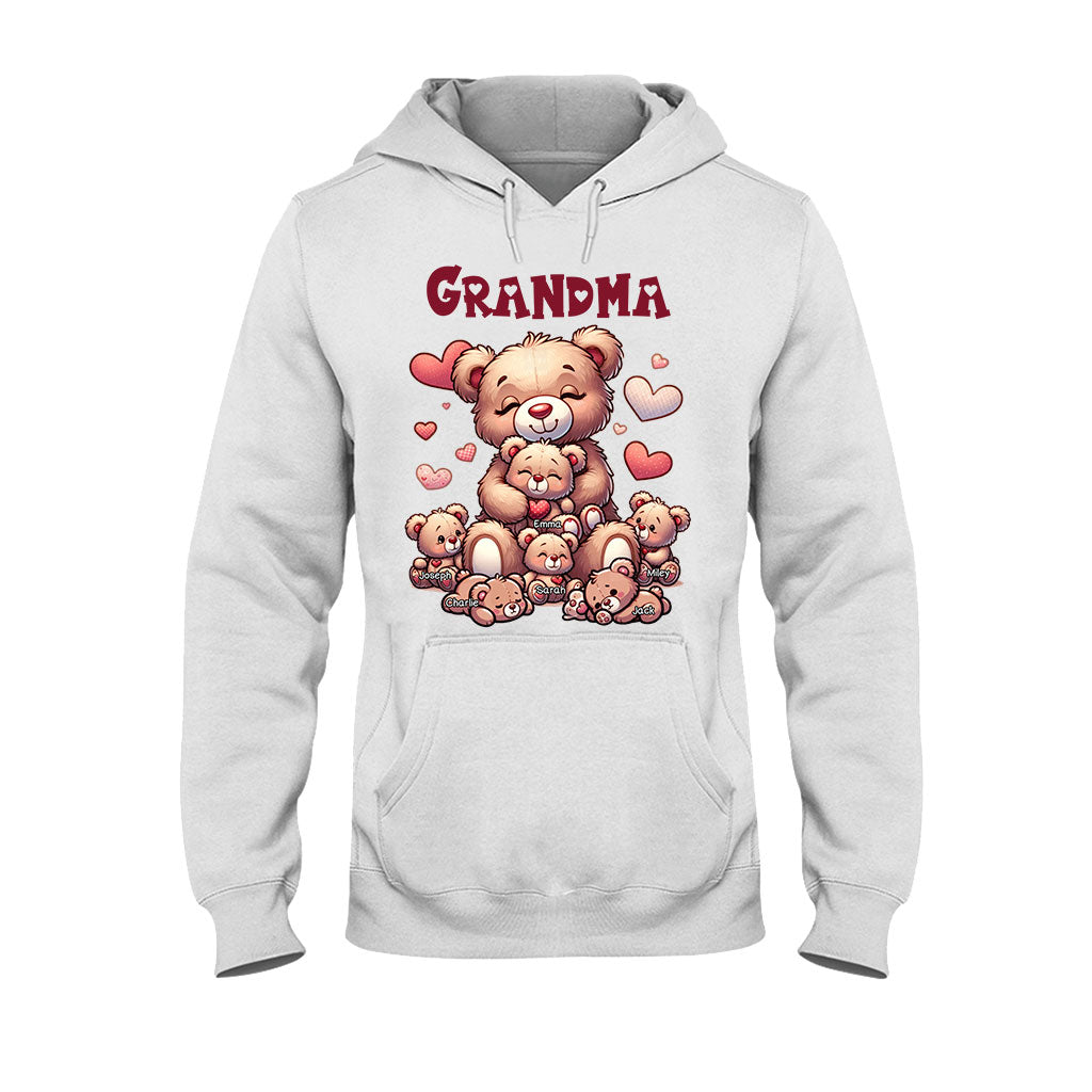 Grand-mère Ours - T-shirt et sweat à capuche personnalisés pour grand-mère
