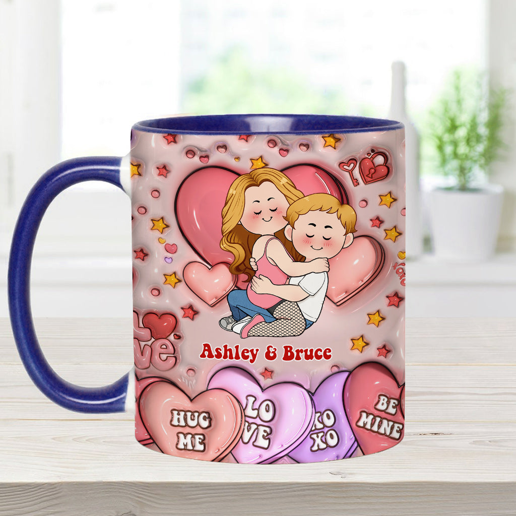 Je t'aime - Mug personnalisé pour couple