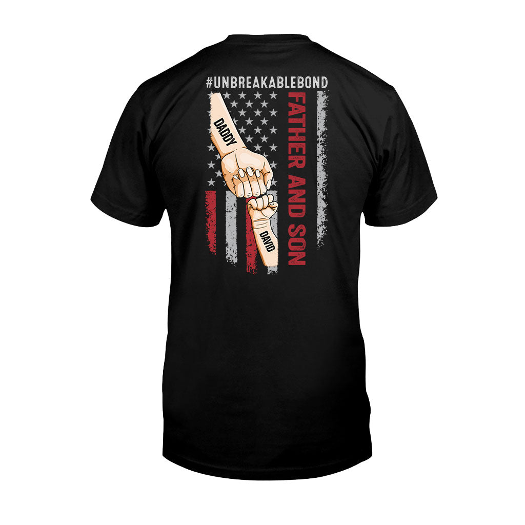 Père Fils Bon Incassable - T-shirt et sweat à capuche personnalisés pour papa