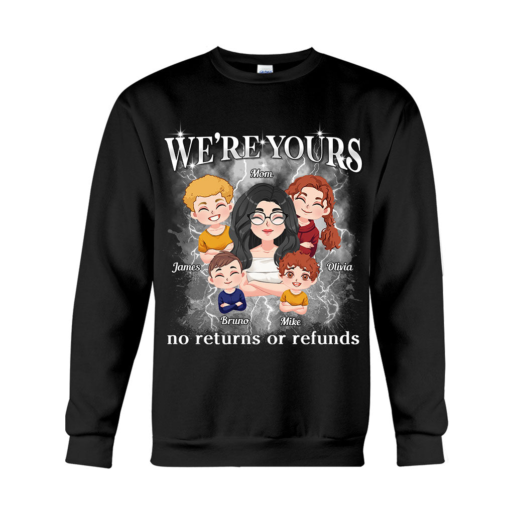 Nous sommes à vous. Aucun retour ni remboursement. Chibi Kids Bootleg Rap - T-shirt et sweat à capuche personnalisés pour maman.