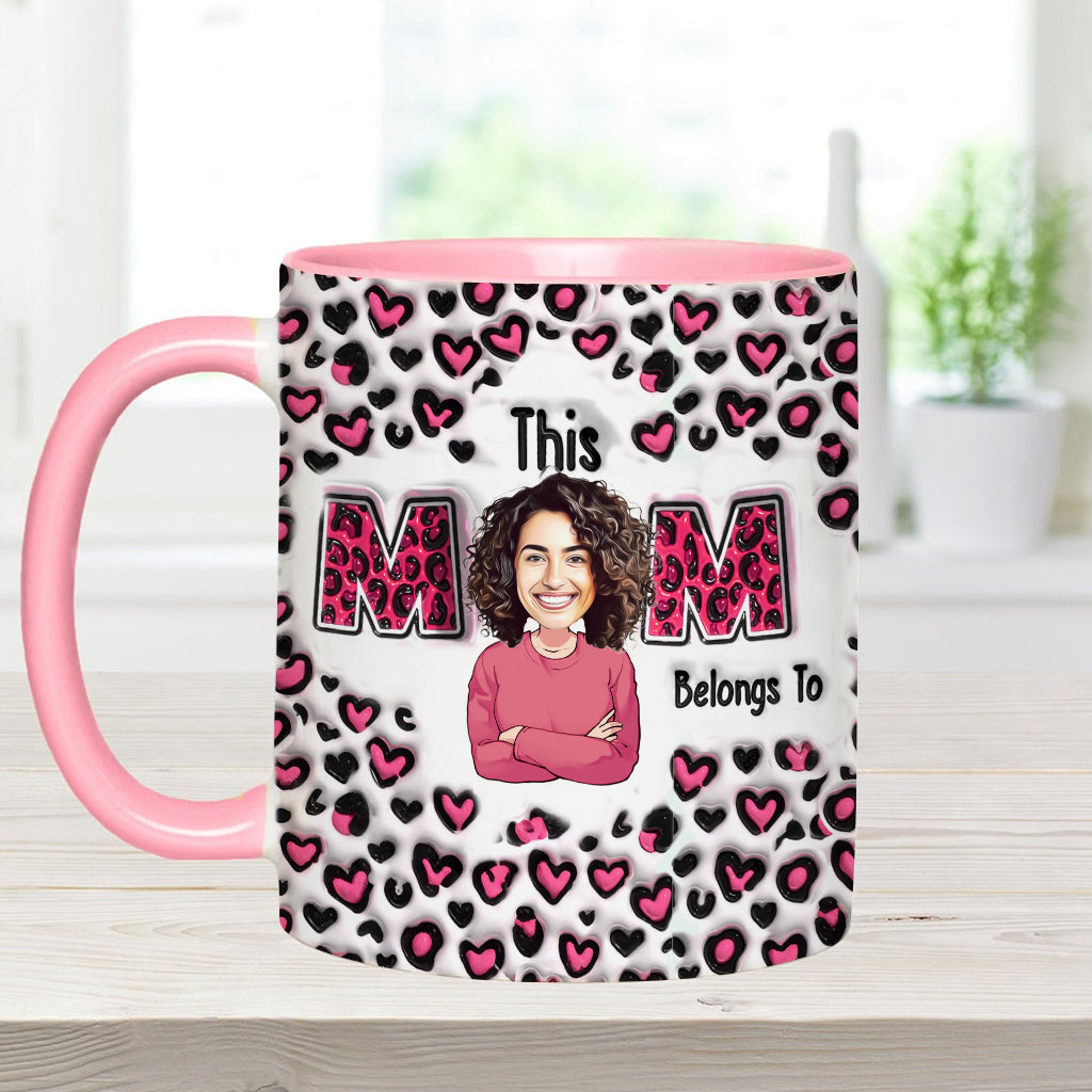 Cette maman appartient à - Mug personnalisé pour maman
