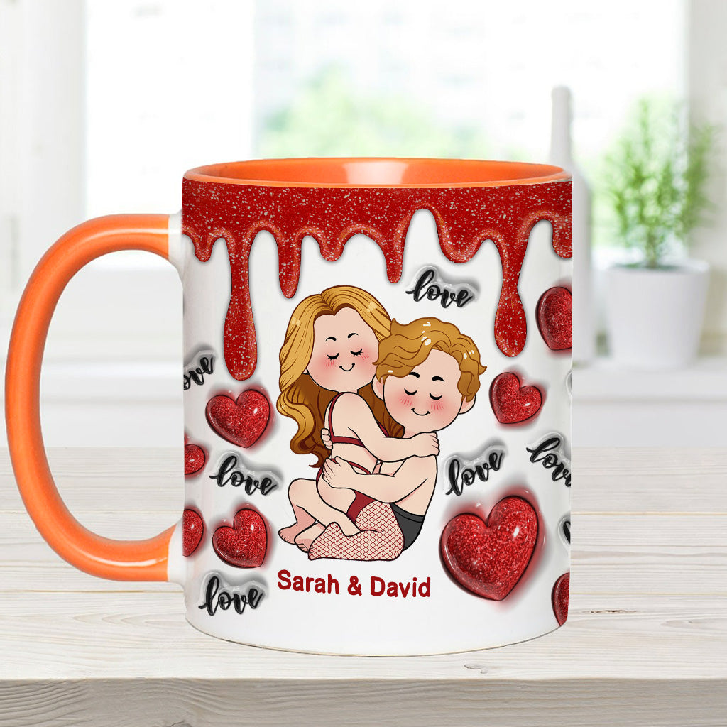 Je t'aime - Mug personnalisé pour couple