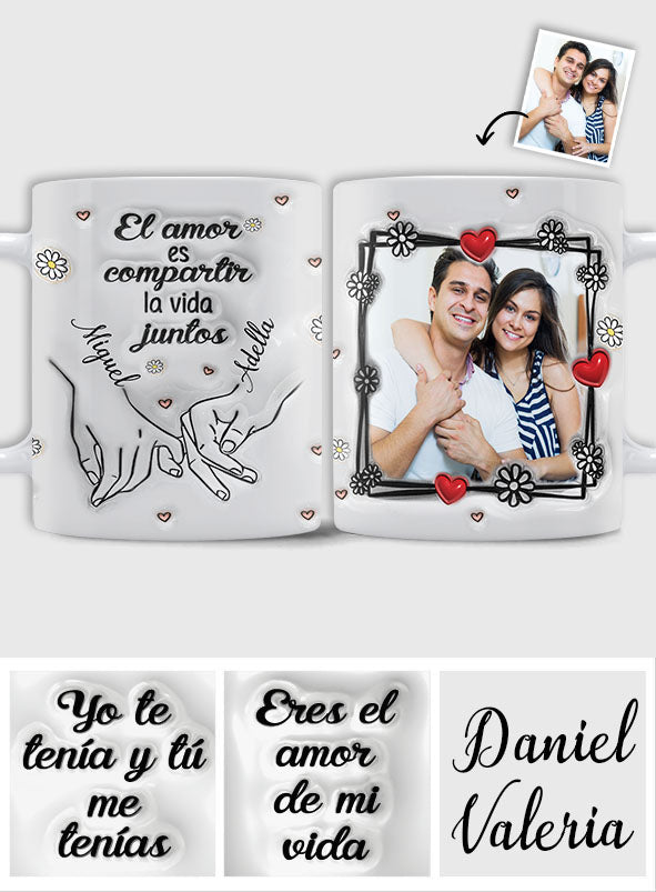 Eres El Amor De Mi Vida - Tasse de couple personnalisée