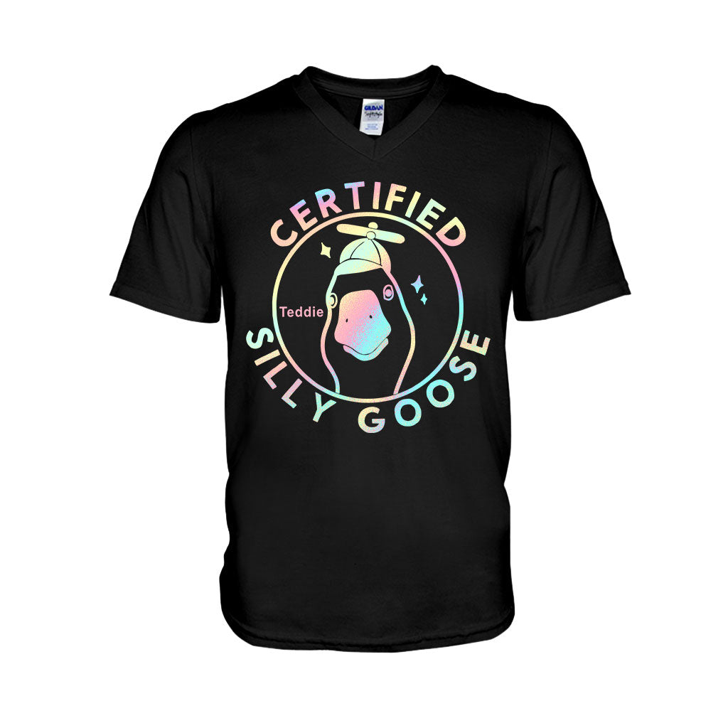 Oie Certifiée Bête - T-shirt et sweat à capuche sarcastiques personnalisés