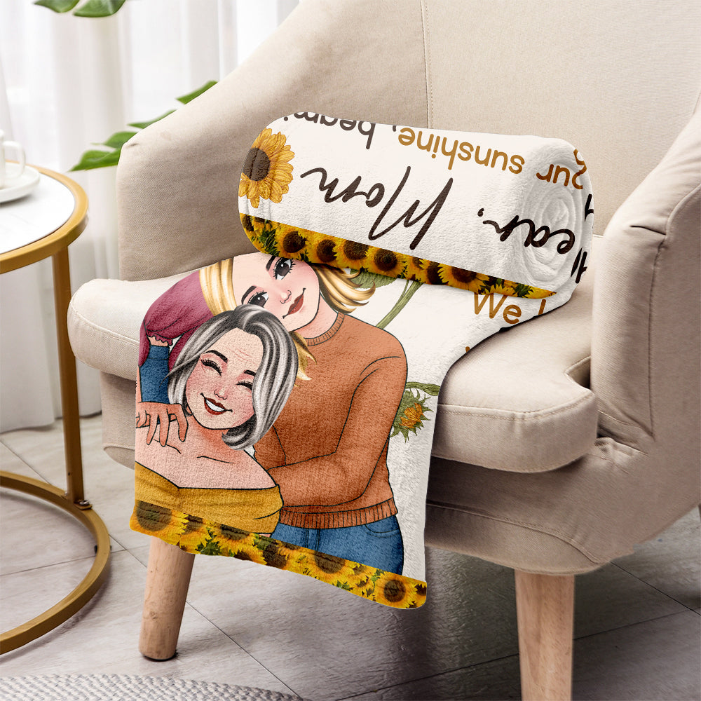 Tu es mon rayon de soleil - Couverture personnalisée pour maman