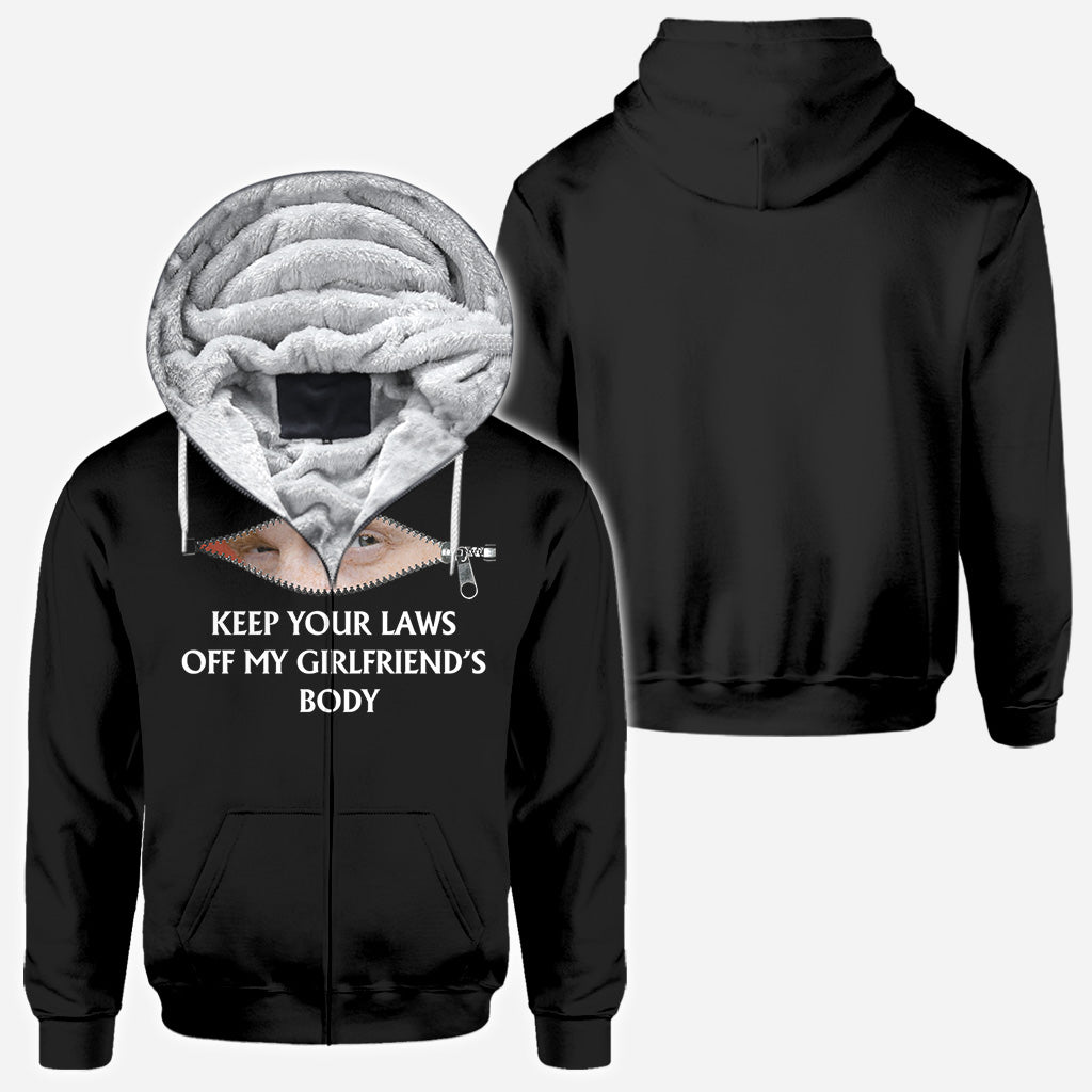 T-shirt personnalisé pour couples « Keep Your Laws Off »