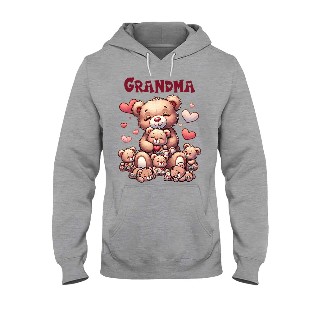 Grand-mère Ours - T-shirt et sweat à capuche personnalisés pour grand-mère