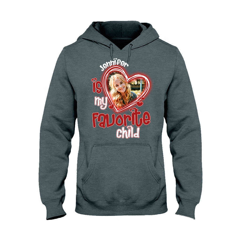 L'enfant préféré de maman - T-shirt et sweat à capuche personnalisés pour maman