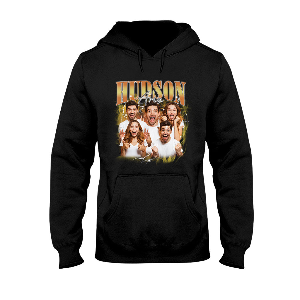 Texte et photos personnalisés - cadeau pour tous - T-shirt et sweat à capuche personnalisés