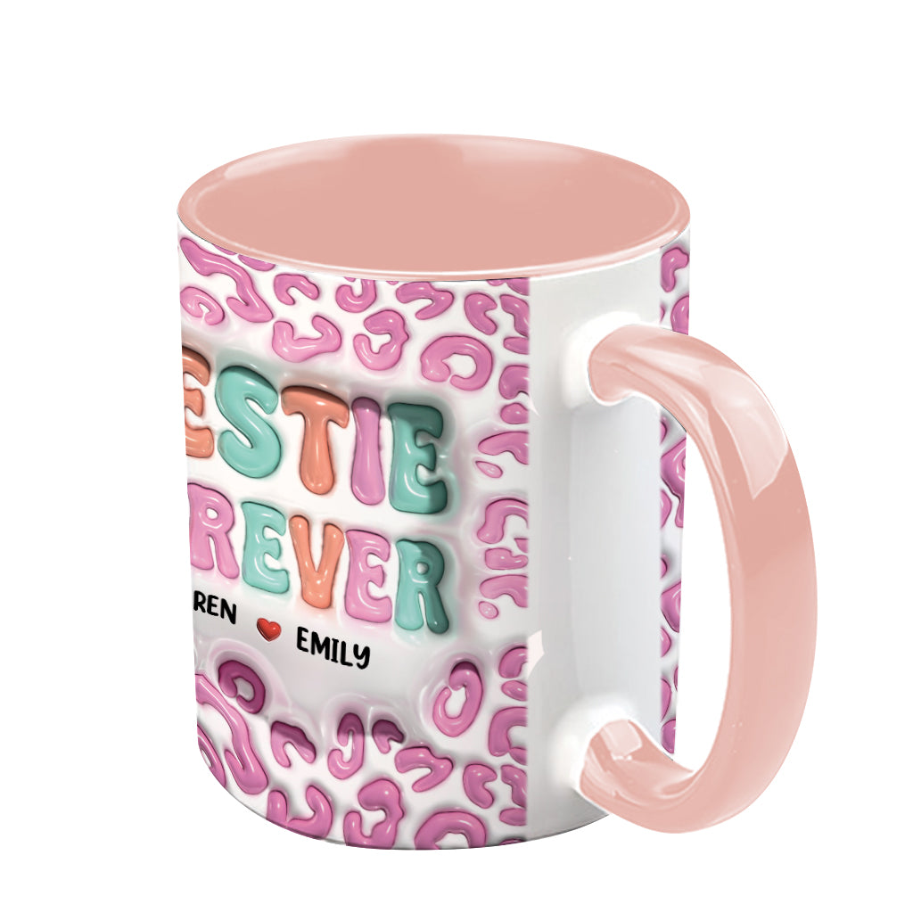 Meilleure amie pour toujours - Mug personnalisé « Meilleure amie pour toujours »