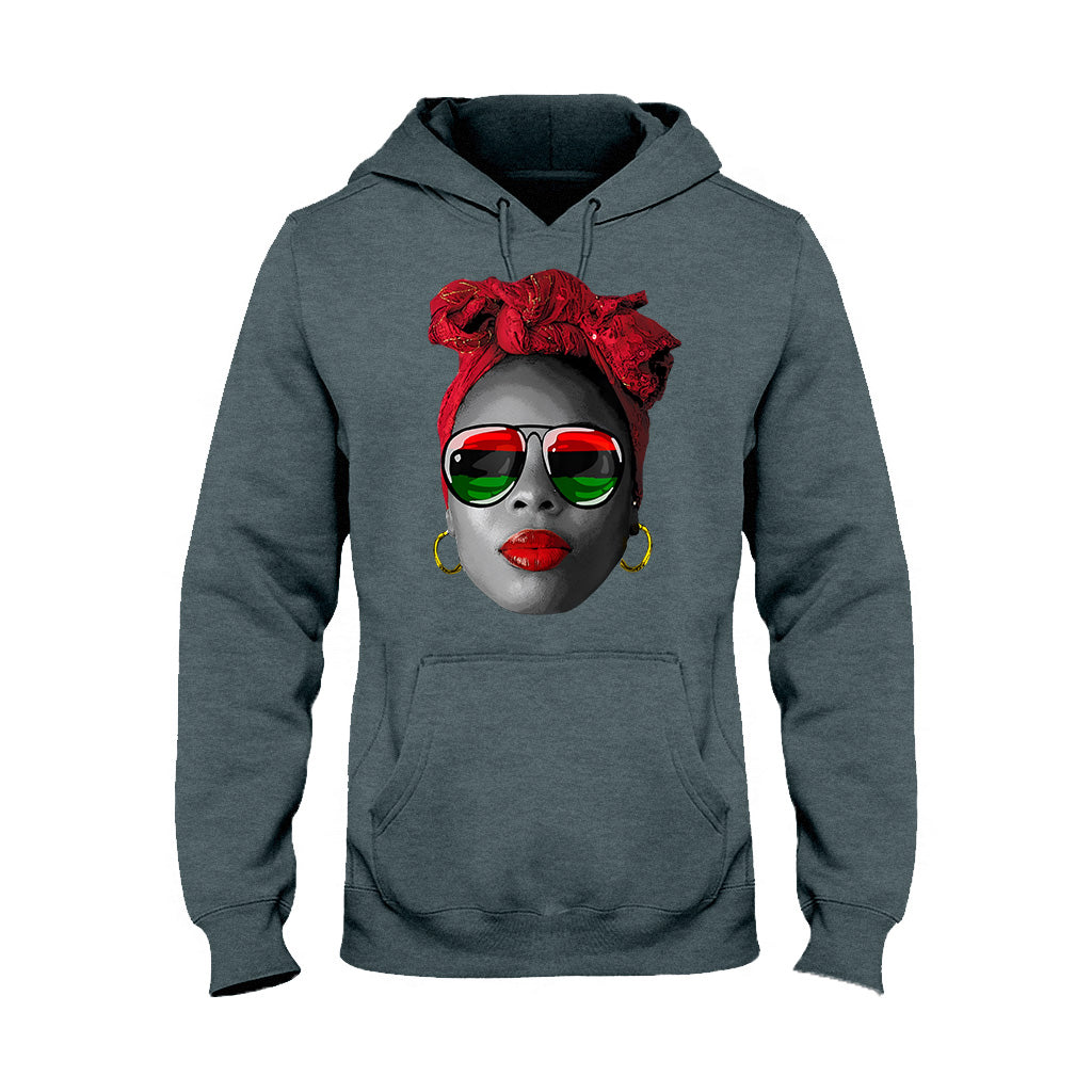 Reine fière et fière - T-shirt et sweat à capuche afro-américain