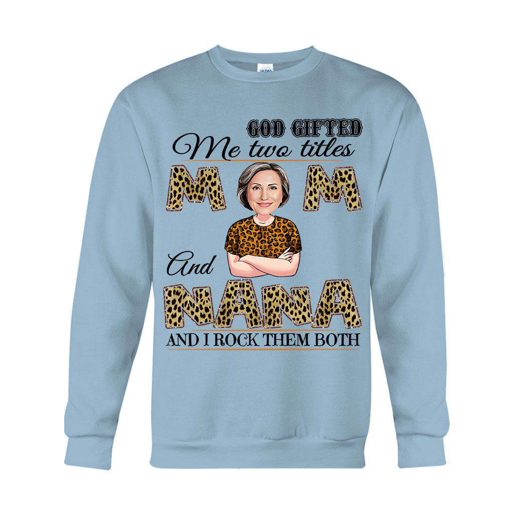 Maman et grand-mère - T-shirt et sweat à capuche personnalisés pour maman