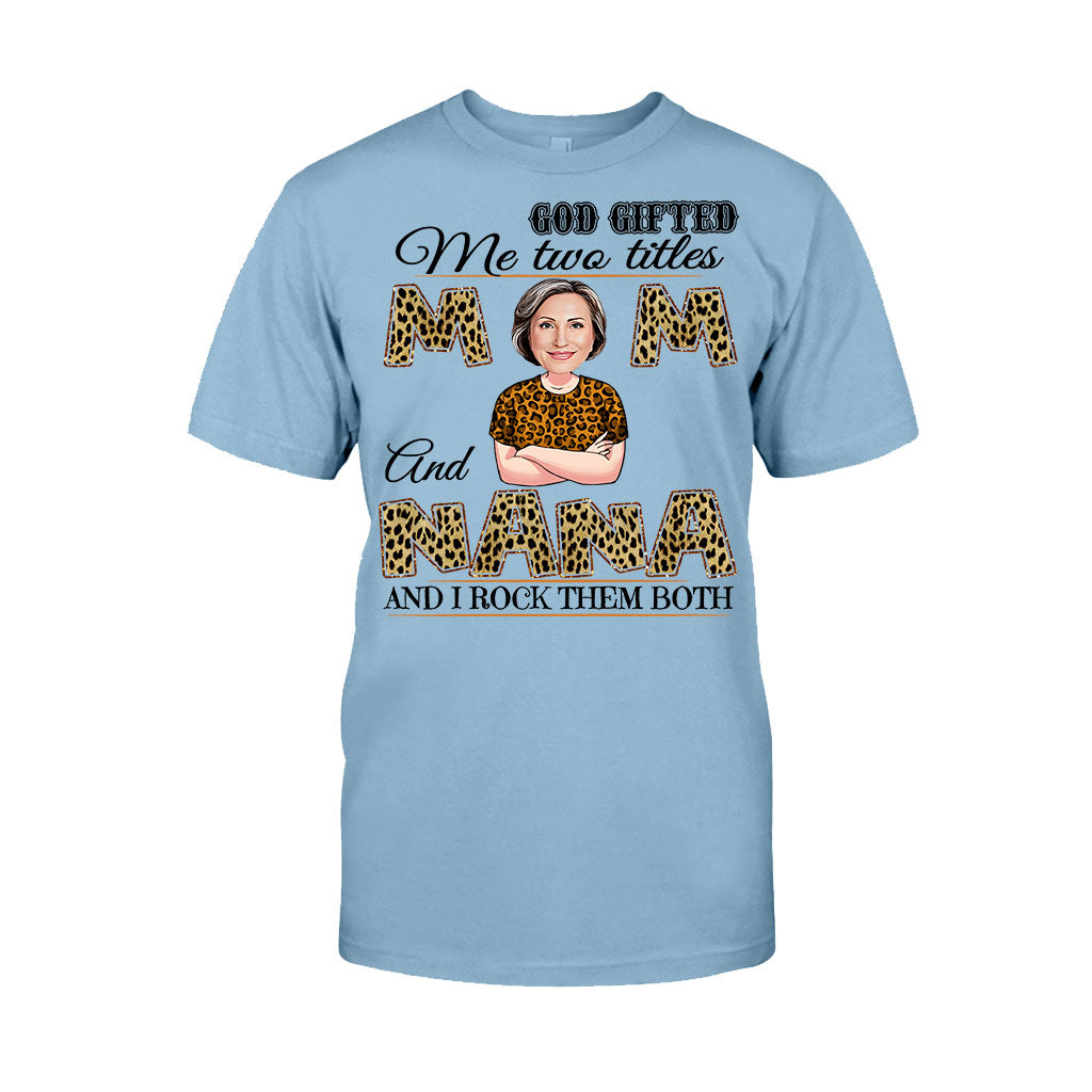 Maman et grand-mère - T-shirt et sweat à capuche personnalisés pour maman