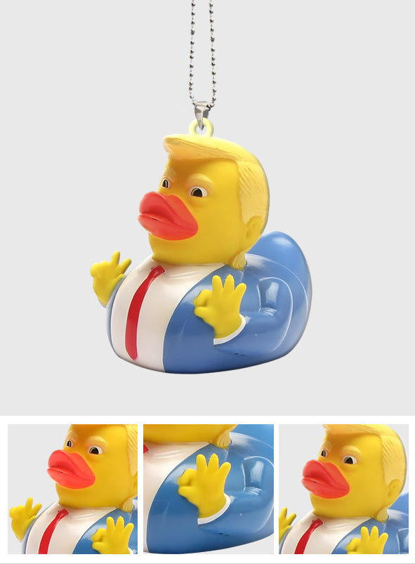 Funny Duck - Car Ornament
