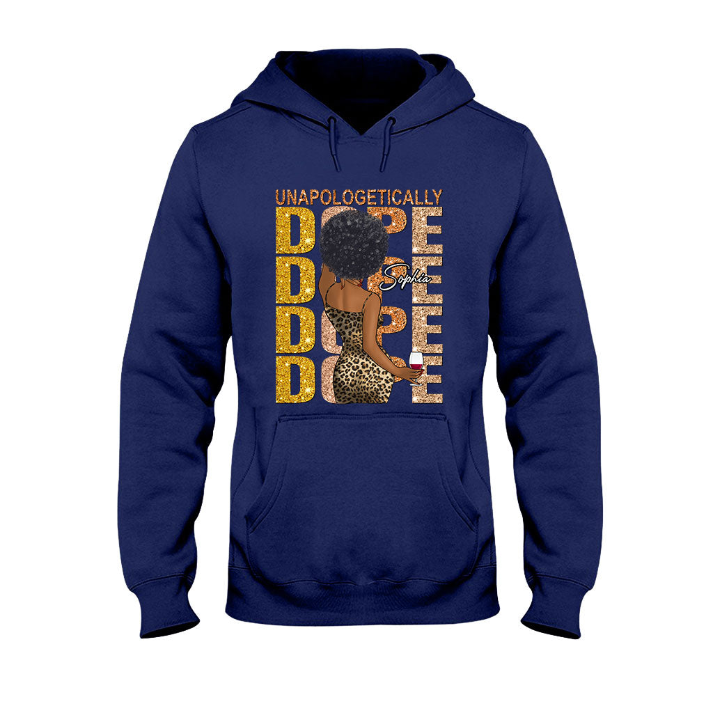 Unapologetically Dope - T-shirt et sweat à capuche personnalisés pour Afro-Américains