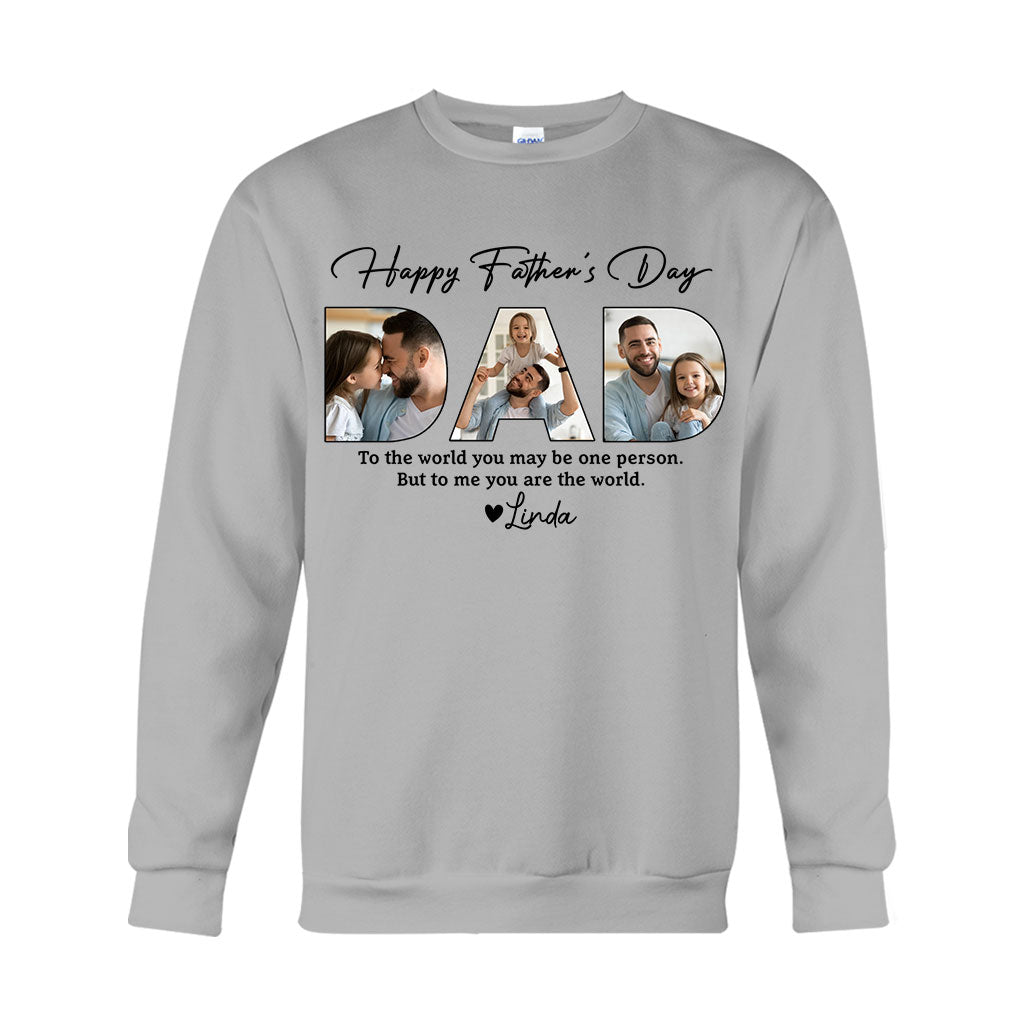 Bonne fête des pères papa ! T-shirt et sweat à capuche personnalisés pour papa