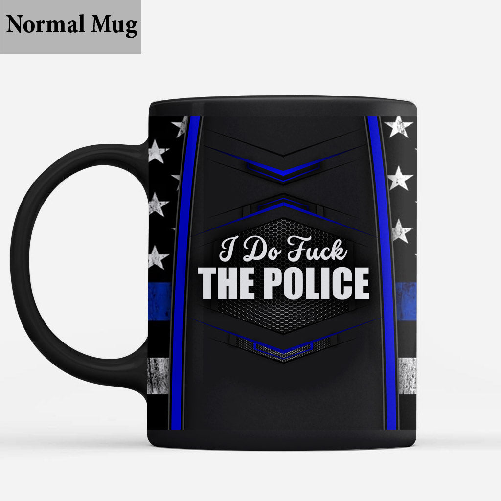 J'adore la police - Mug personnalisé pour policier