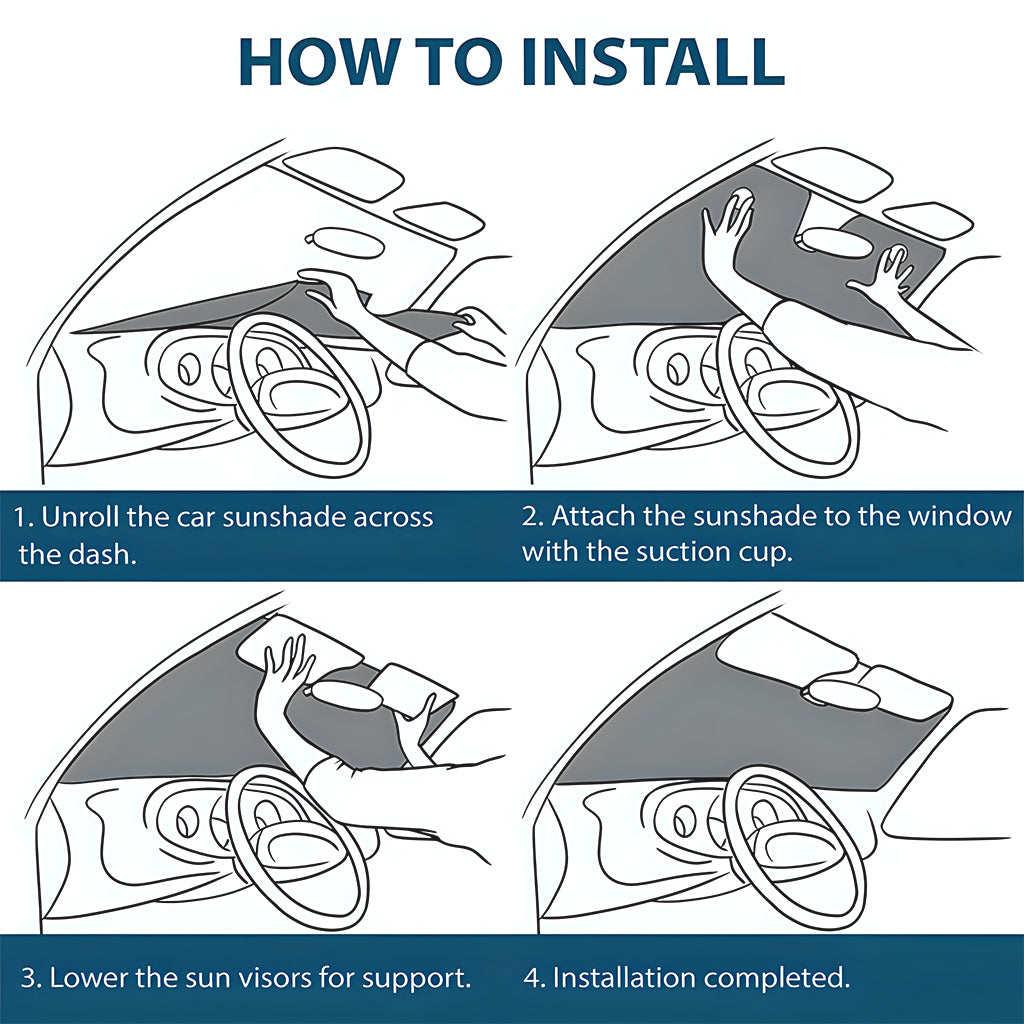 Monte, perdant ! - Pare-soleil de voiture