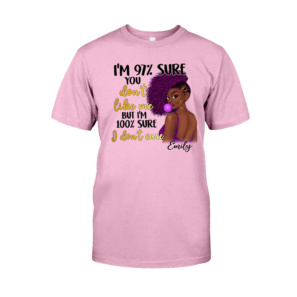 Je m'en fiche - T-shirt et sweat à capuche personnalisés pour Afro-Américains