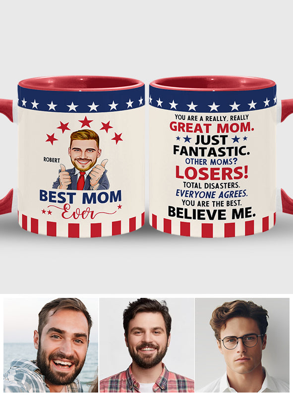 Meilleure maman du monde - Mug personnalisé
