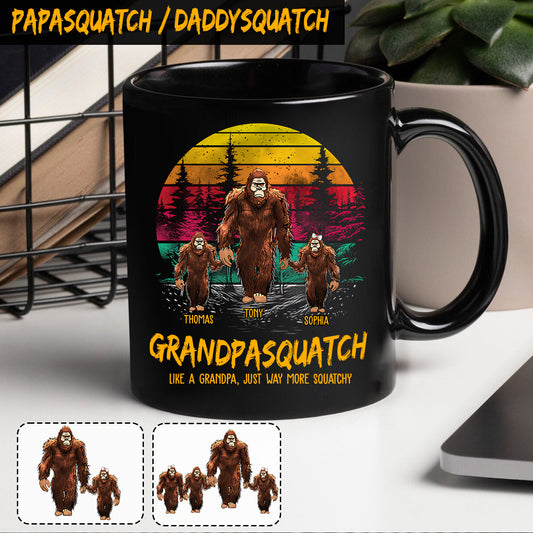 Papasquatch - Mug personnalisé pour papa