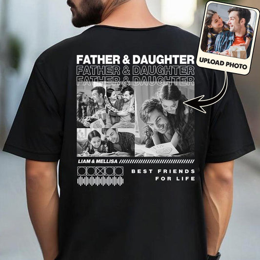 Père et fils, meilleure amie - T-shirt et sweat à capuche personnalisés pour papa