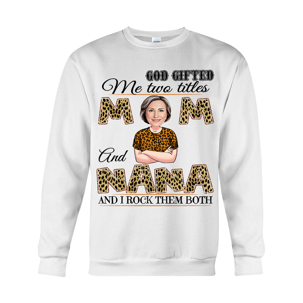 Maman et grand-mère - T-shirt et sweat à capuche personnalisés pour maman