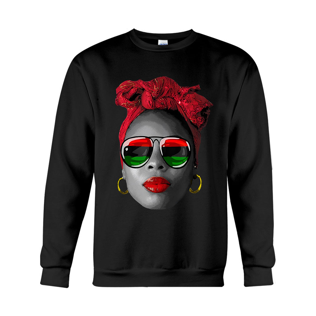 Reine fière et fière - T-shirt et sweat à capuche afro-américain