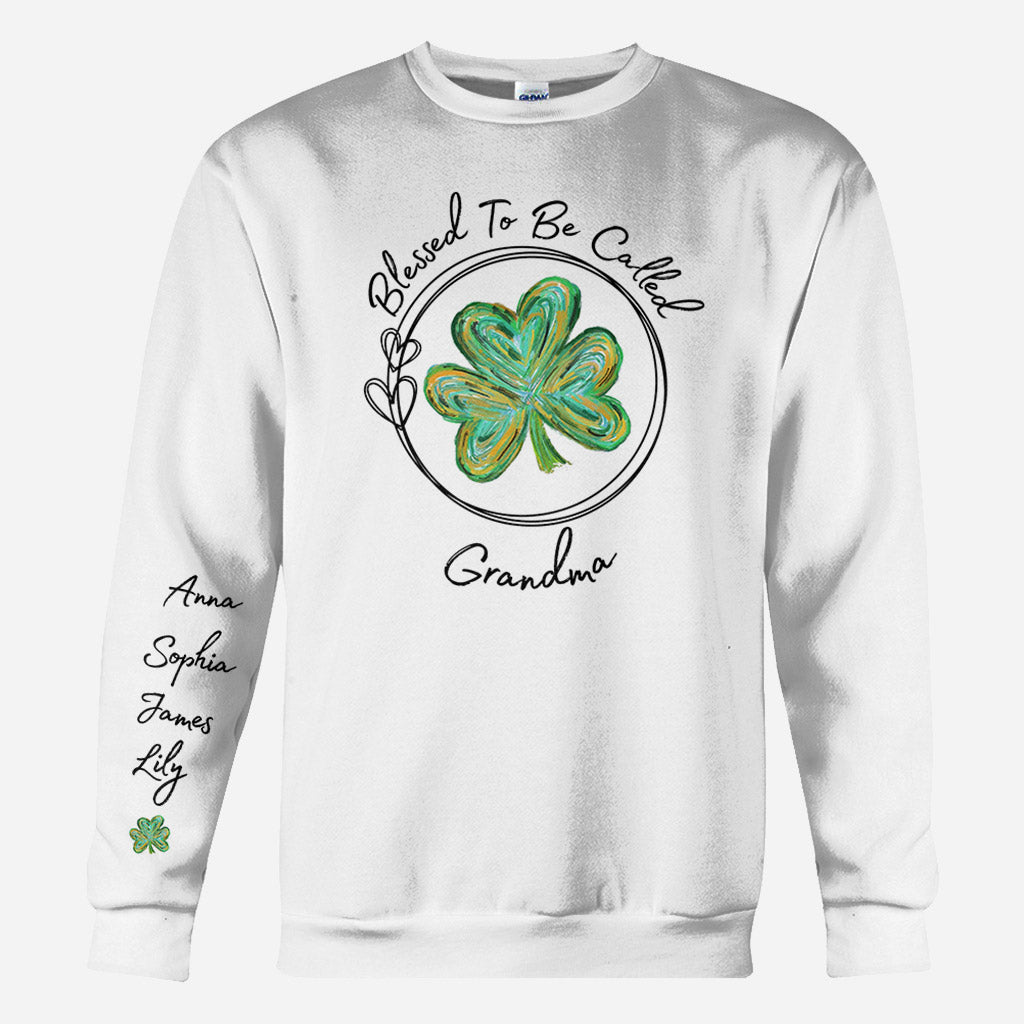 Blessed To Be Called Grandma - Personalized Grandma All Over Shirt
