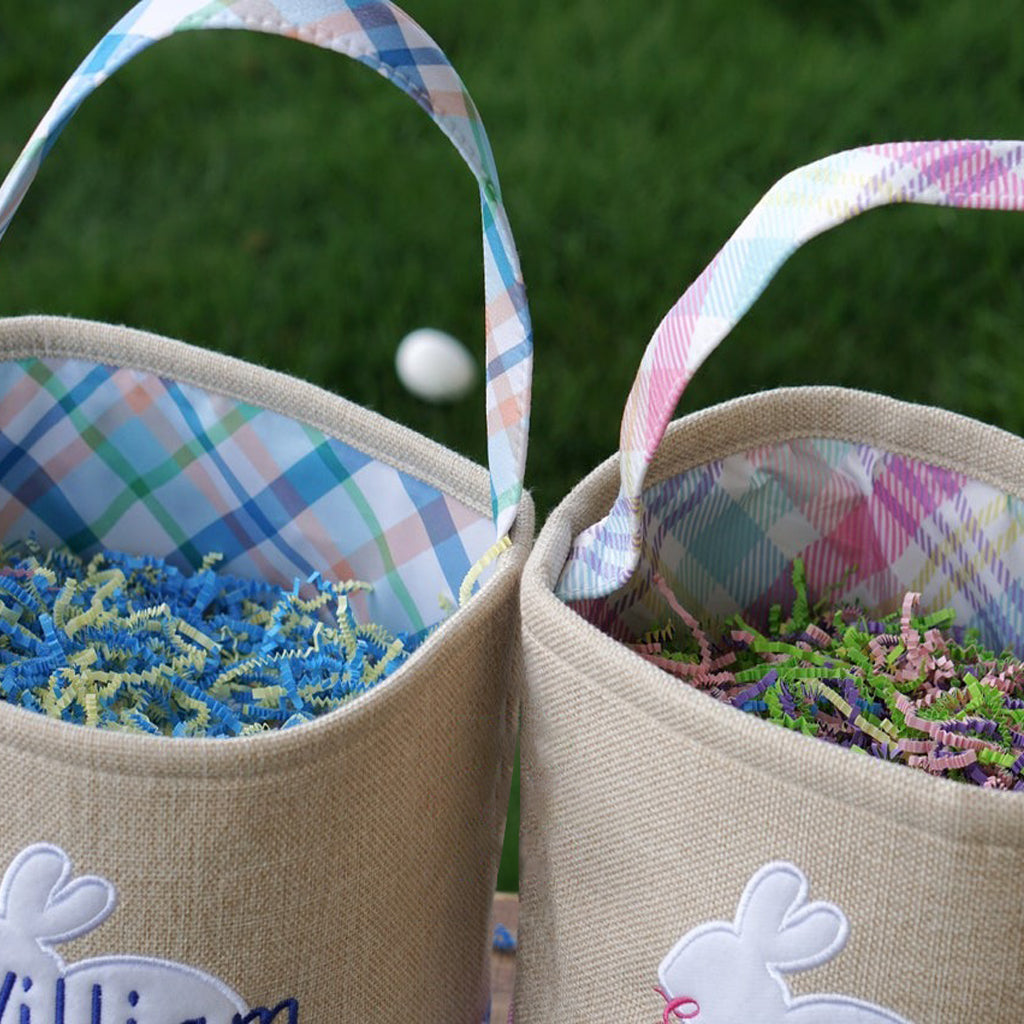 Seau de Pâques personnalisé avec nom - Seau de Pâques personnalisé pour le jour de Pâques