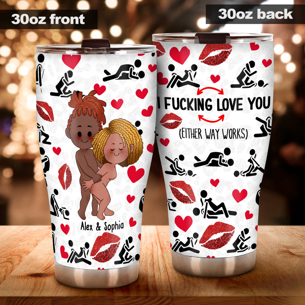 Je t'aime - Gobelet personnalisé pour couple