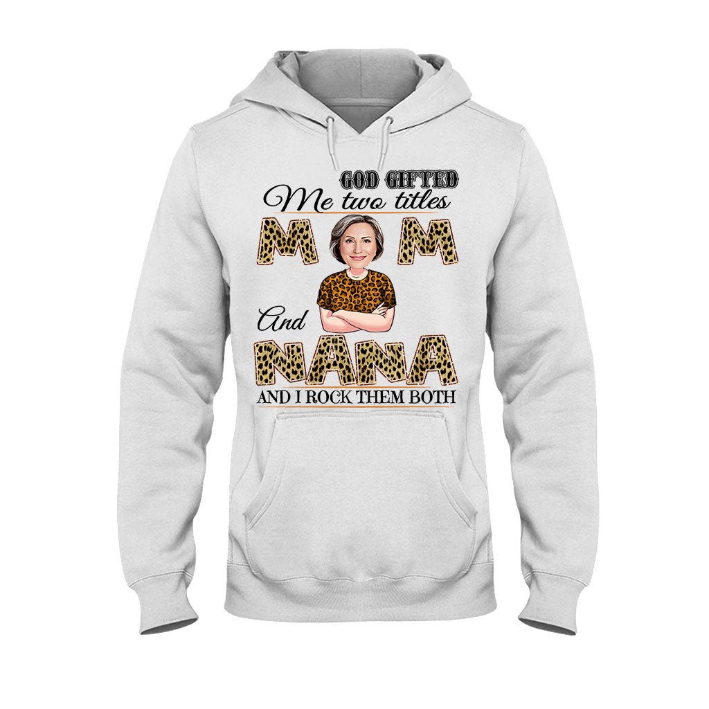 Maman et grand-mère - T-shirt et sweat à capuche personnalisés pour maman