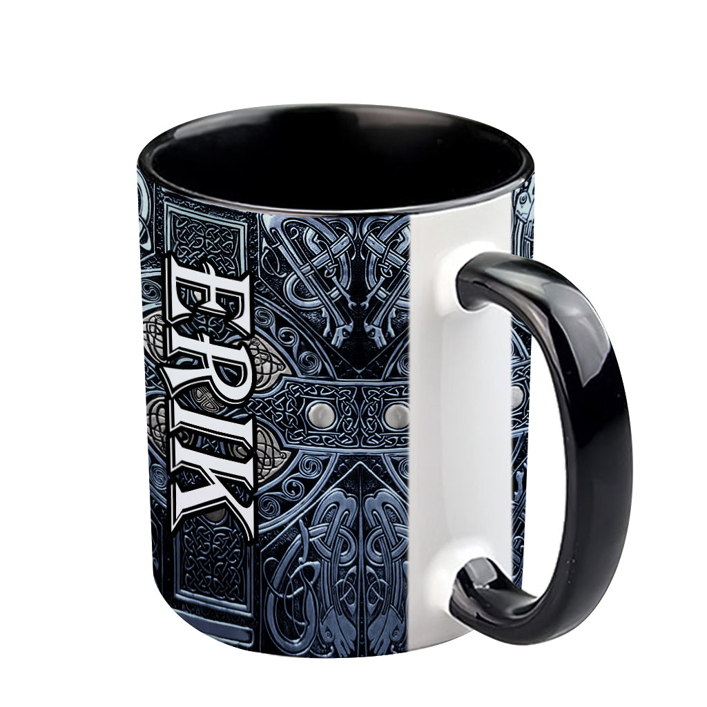 Grand-père Viking Fier - Mug personnalisé à l'effigie d'un Viking