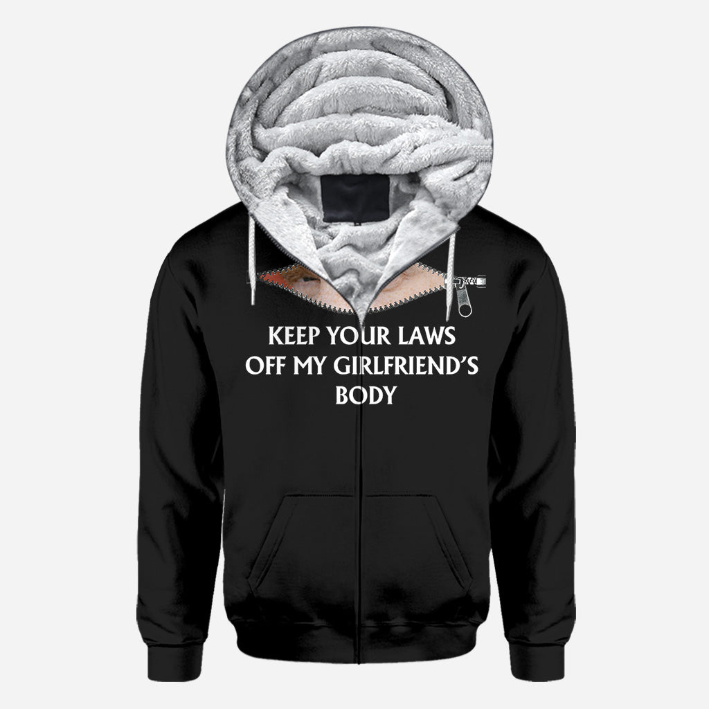 T-shirt personnalisé pour couples « Keep Your Laws Off »