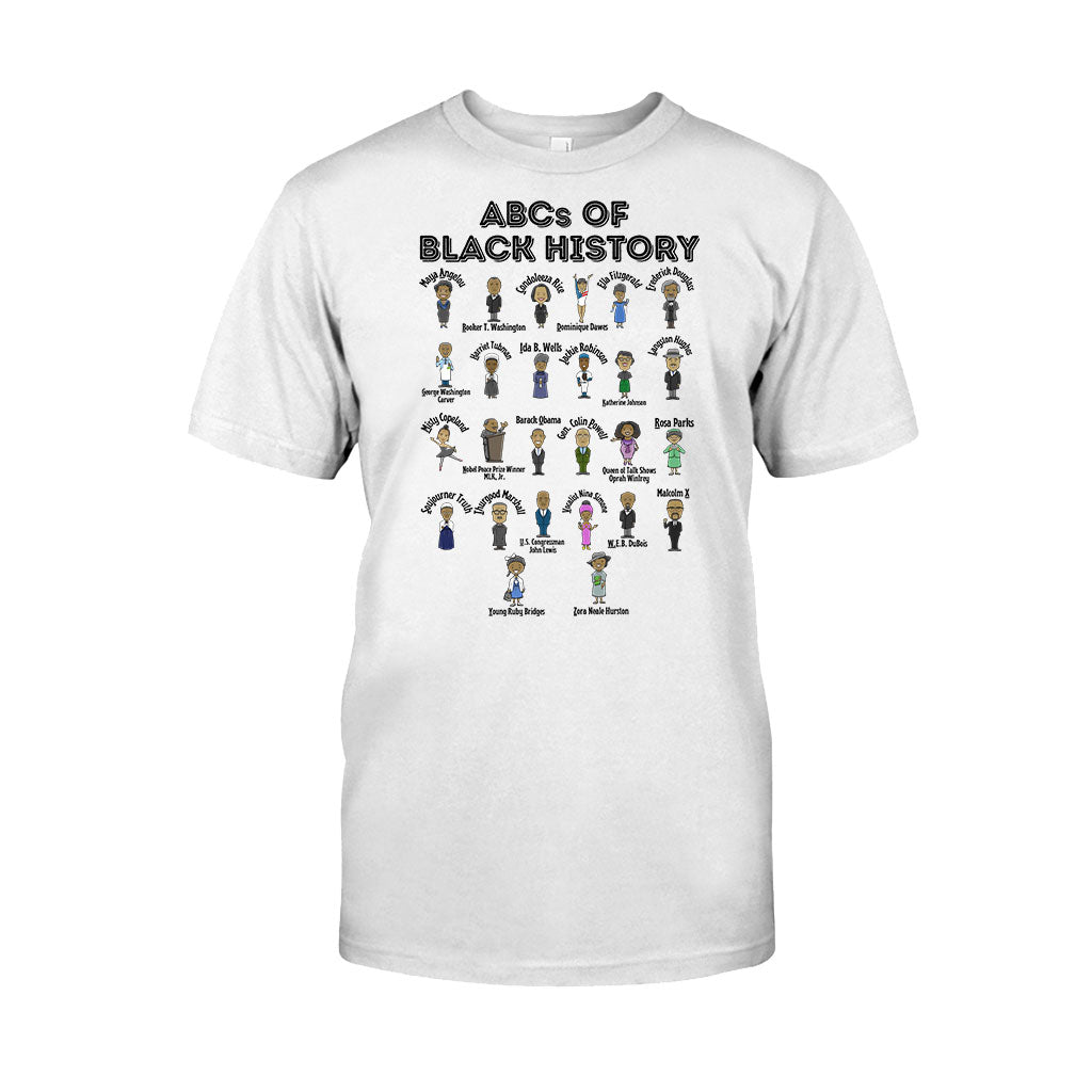 ABCs Of Black History - Personalized African American T-shirt And Hoodie