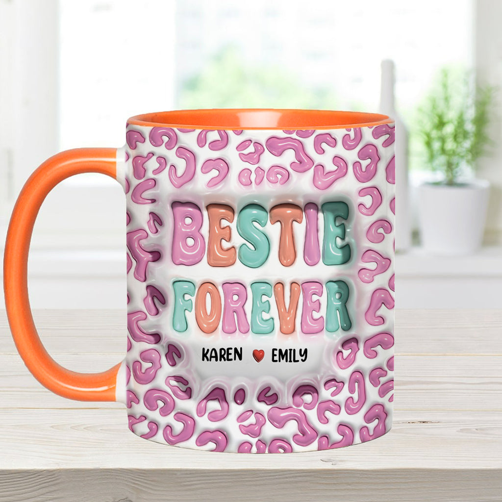 Meilleure amie pour toujours - Mug personnalisé « Meilleure amie pour toujours »