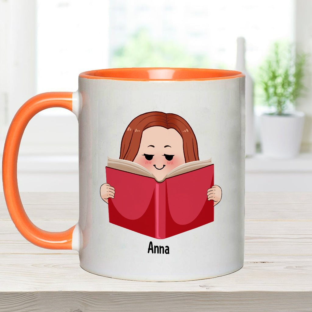 Ce livre que je lis est pratiquement de la pornographie - Mug personnalisé à motif de livre