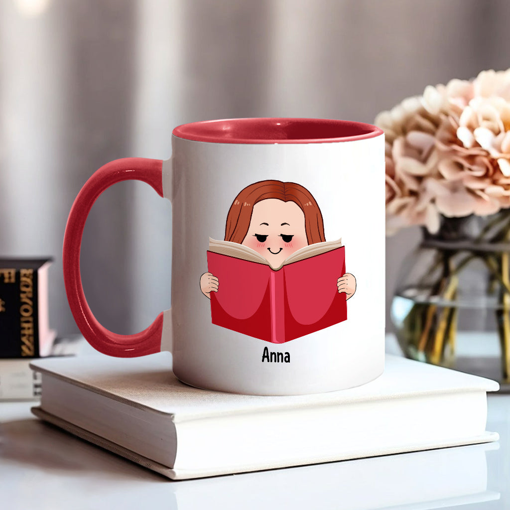 Ce livre que je lis est pratiquement de la pornographie - Mug personnalisé à motif de livre
